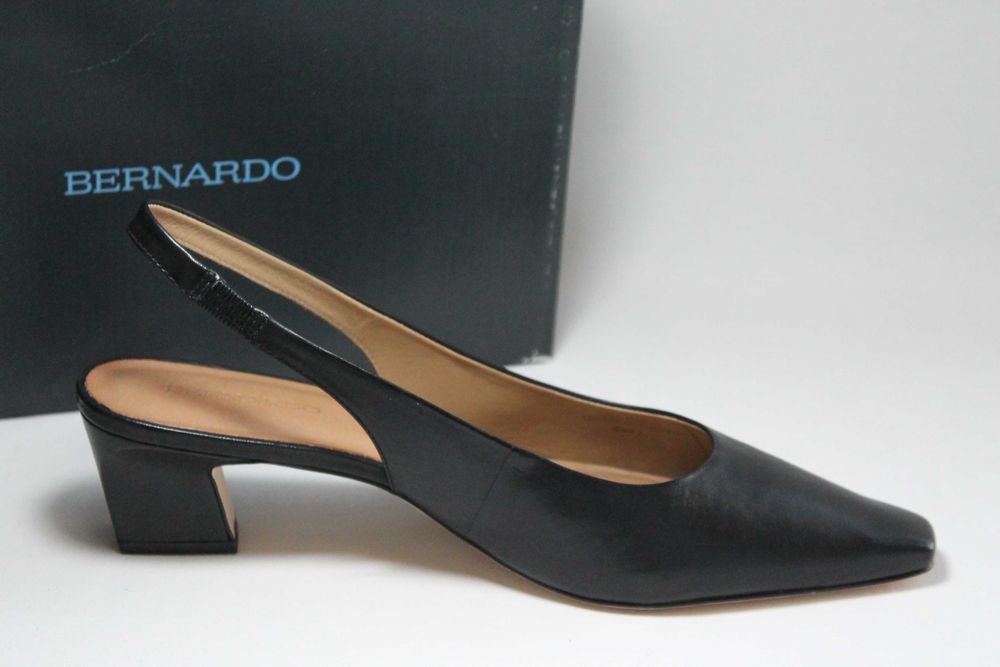 Оригінал дизайнерське шкіряні Bernardo Women's Ariella Black розмір-41