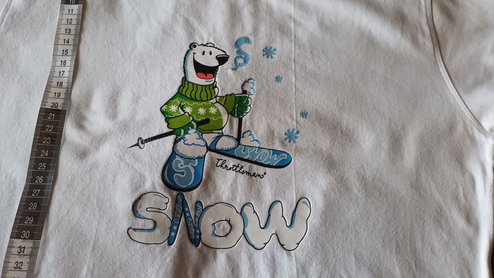 T-shirt em branco da Throttleman