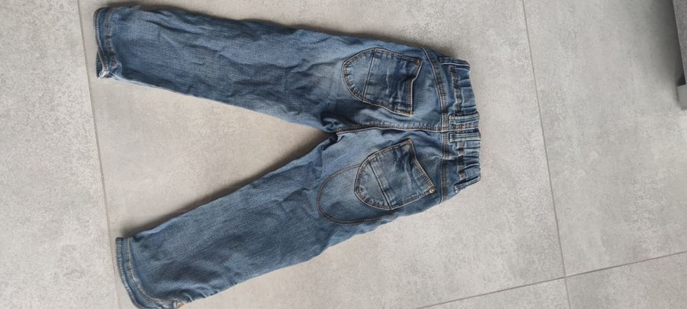 Super jeansy przecierane firmy Name It 1,5 - 2 latka