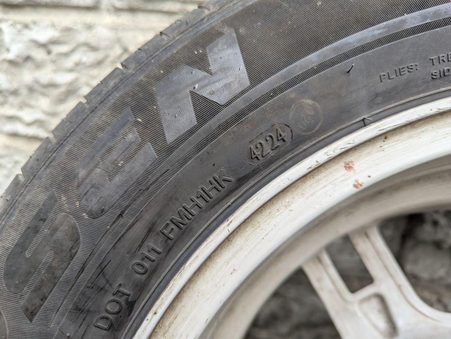 Продам колеса в зборі 175х70 R14