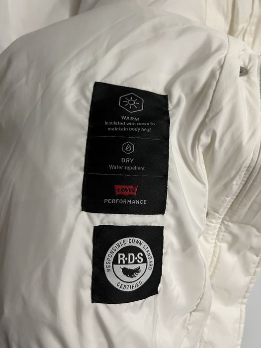 Пуховик куртка Levis Bubble Puffer Down Coat Левіс