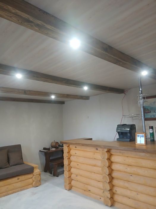 Ліжко Оциліндрований Брус