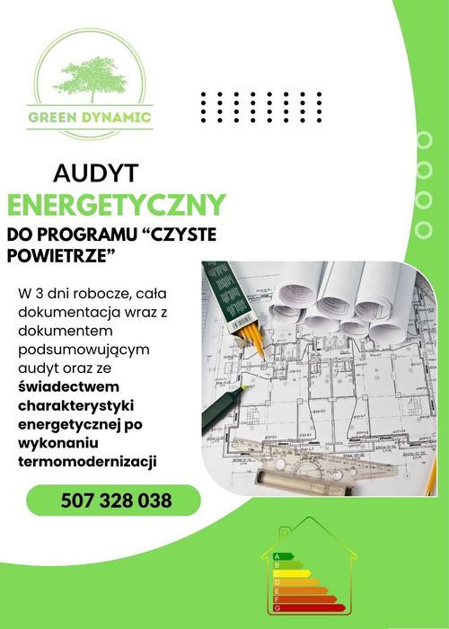 Audyt energetyczny, wnioski do programu "Czyste powietrze"