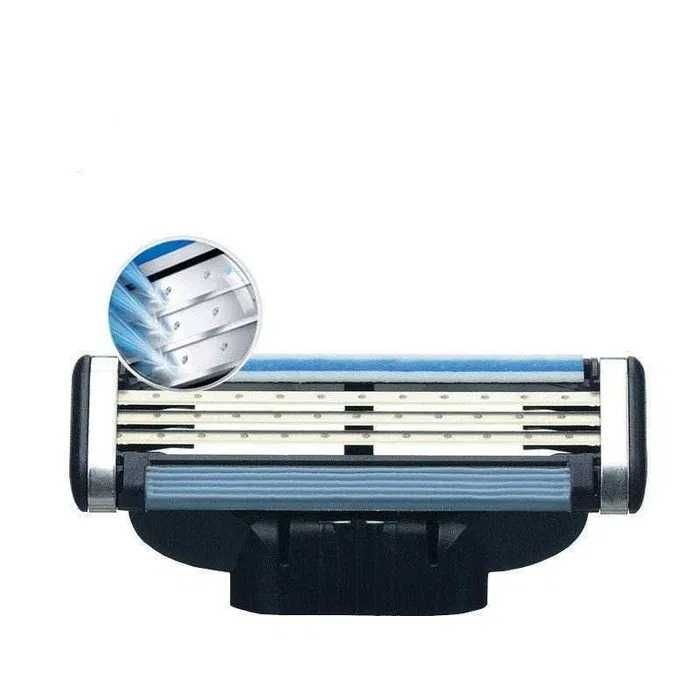 Касети картридж для бриття джилет мак 3 gillette mach 3 лезо бритва