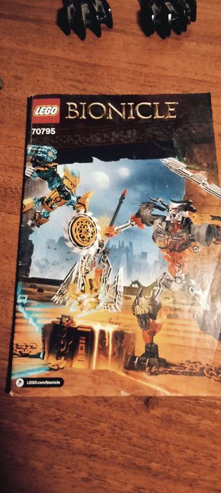 LEGO Bionicle 70795 Mask Maker vs Skull Grinder оригинал + инструкция