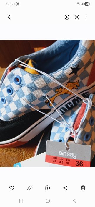 Nowe trampki rozmiar 36