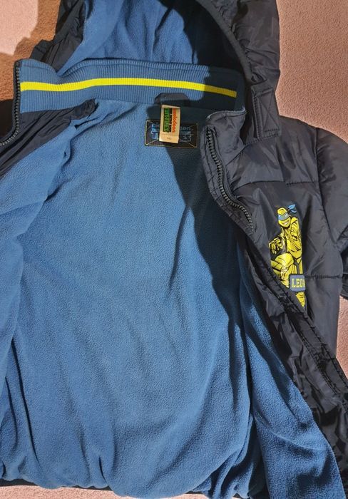 Kurtka zimowa 140 Turtles Wojownicze Żółwie Ninja