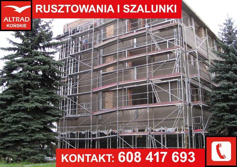 Wypożyczalnia Rusztowań Fasadowych - Duże i Małe Obiekty - Projekt -FV