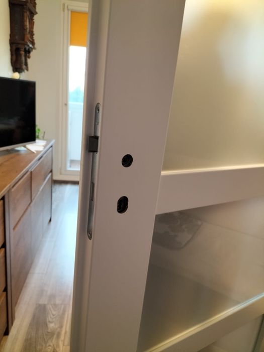 Skrzydło drzwi wewnętrznych - lewe - szerokosc 80 cm