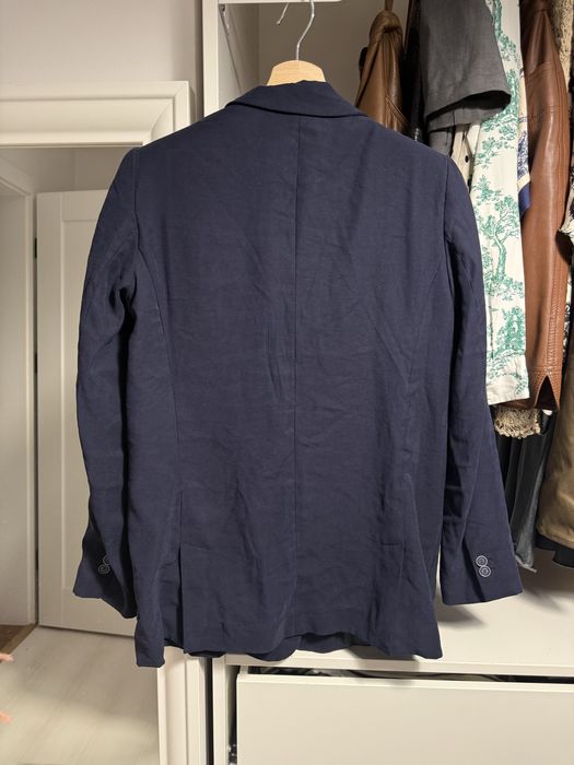 Granatowa marynarka Zara Basic S