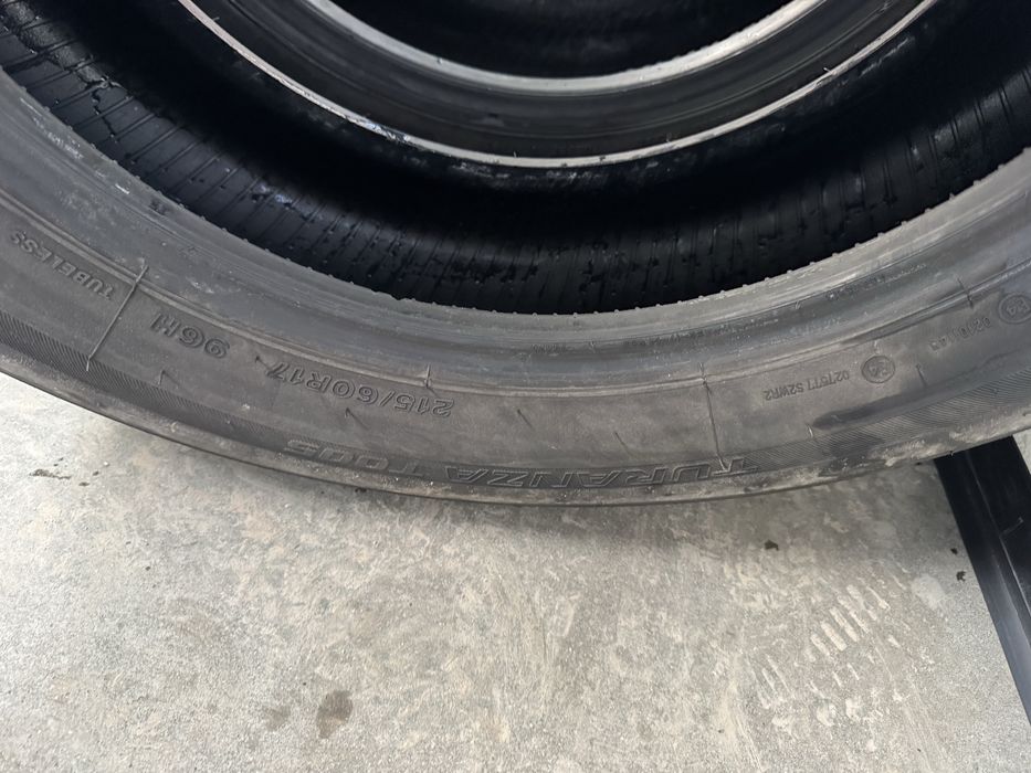 Opony letnie Bridgestone Turanza T005 215/60R17 5,4mm Dot 3219