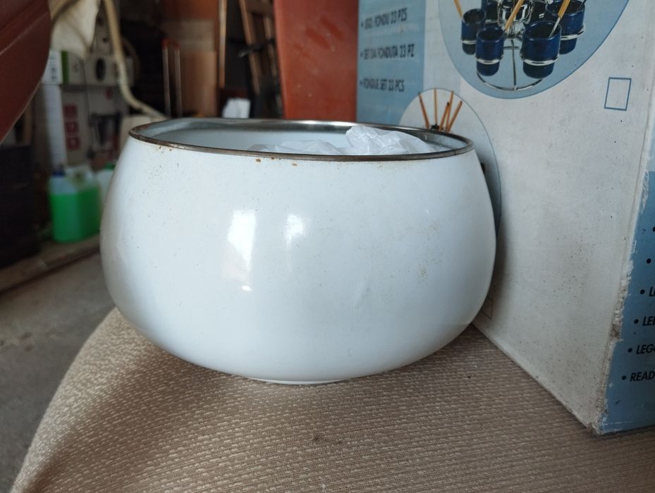 Set Fondue 23 peças branco usado 1 vez
