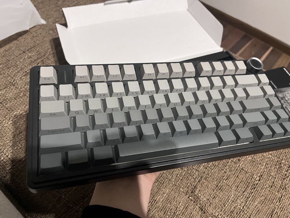 Клавіатура aula f75 gray