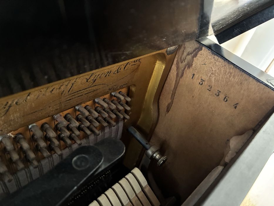 Piano Pleyel Paris – cerca de 1910 – instrumento histórico