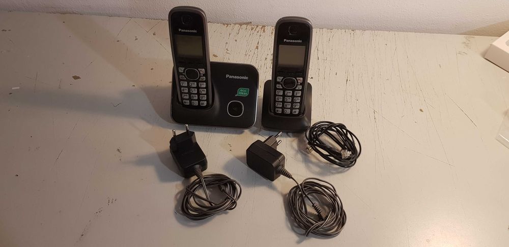 Telefon stacjonarny bezprzewodowy Panasonic KX-TG6611PD +2ga słuchawka