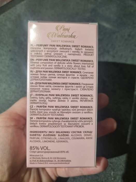 Pani Walewska 30 ml perfum Sweet Romance damskie
