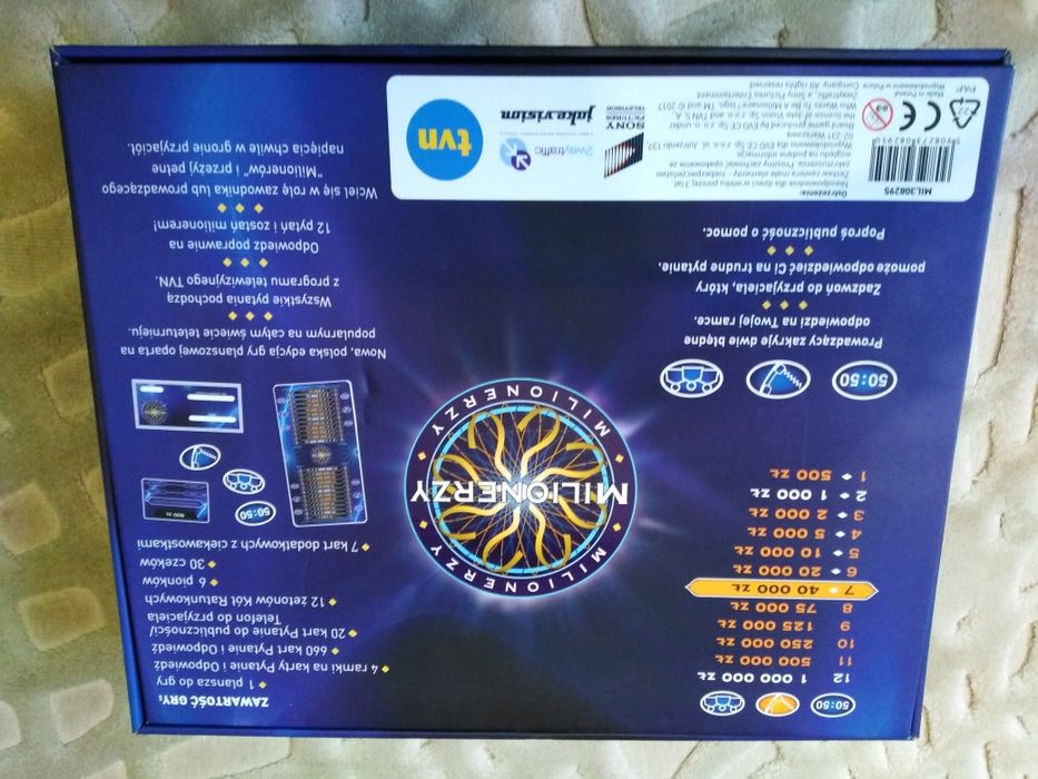 Gra planszowa" Milionerzy "