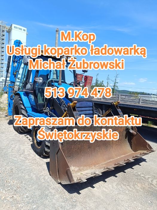 M.Kop Usługi koparko ładowarką
