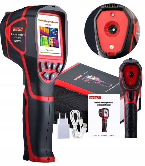 Kamera Termowizyjna 220x160 Termodetektor 3gb Usb