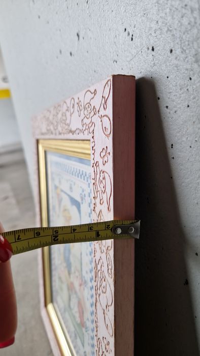 Quadro de madeira para crianças