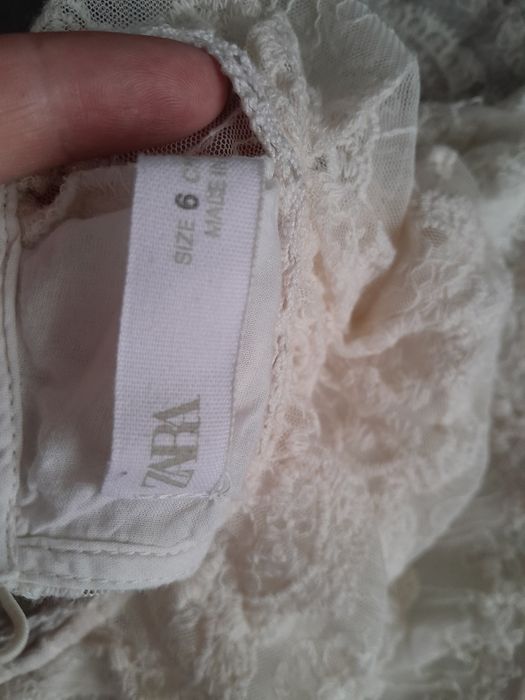 Дитяча мереживна сукня zara,платье zara 116-122cm