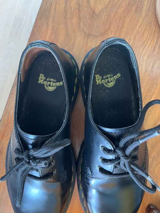 Niskie buty Dr. Martens [model 1461] skóra naturalna [rozmiar 37] czarne półbuty