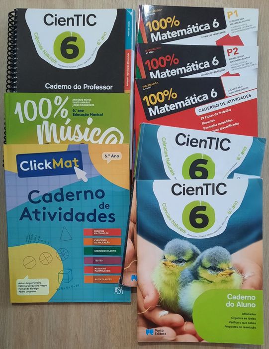 Manuais e Fichas de Atividade, desde 2 Eur cada, desde 2 Eur cadas  5