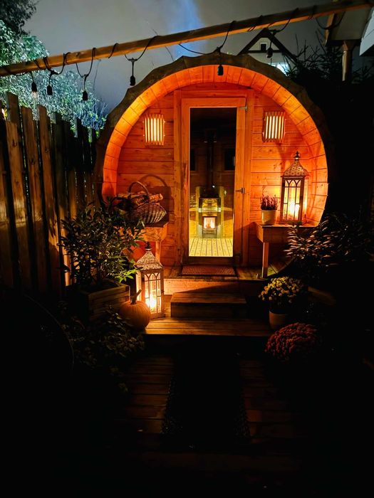 WYJĄTKOWY domek nad morzem Balia Jacuzzi Sauna KAMERALNE MIEJSCE