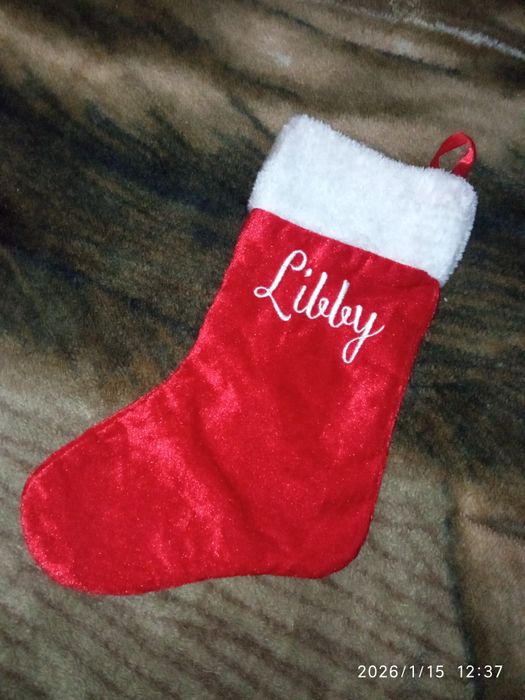 Новогодний носок для подарков