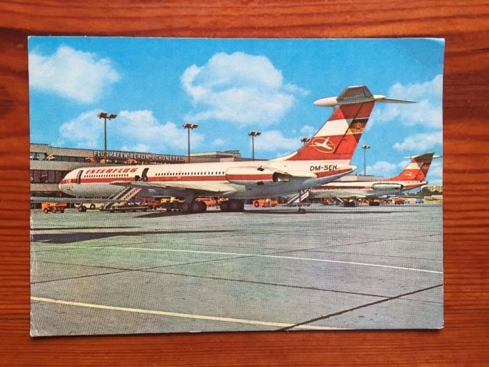 pocztówka Interflug