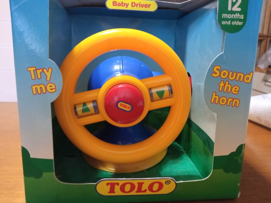 Детский игрушечный руль на присоске. г.Киев