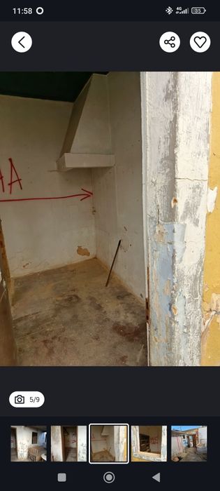 Terreno para recuperação de moradias ou construção de prédio