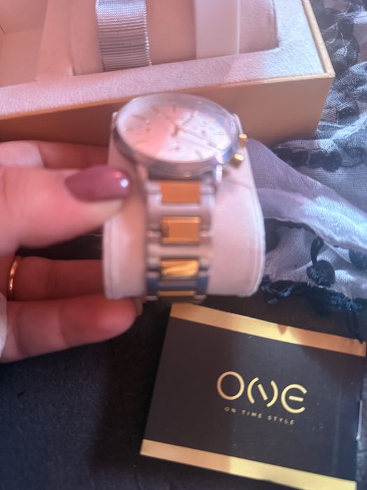 Relogio the one dourado