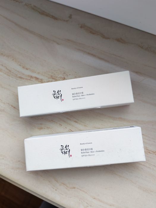 2 kremy SPF 50 Beauty of Joseon  nowe, nieużywane