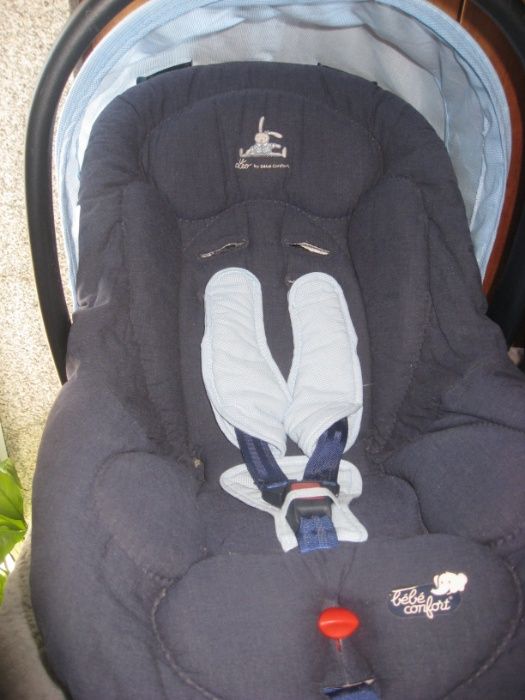 Ovo Bebéconfort e saco rigido de tranporte