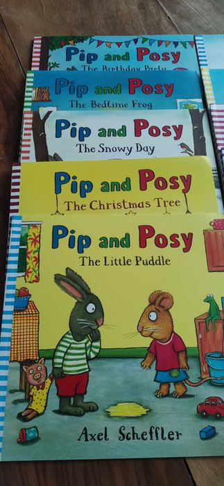 Zestaw ksiazek 10 pip and posy DLA dzieci po angielsku