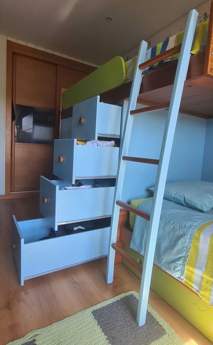 Berço Multifunções Bernardo + Beliche