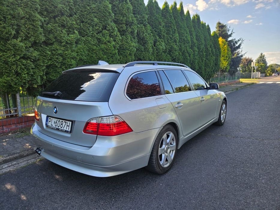 BMW 525 * 3.0 benzyna * 218KM * klima * skóry