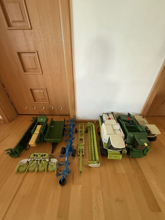 Bruder John Deere kombjan heder przyczepa mega zestaw