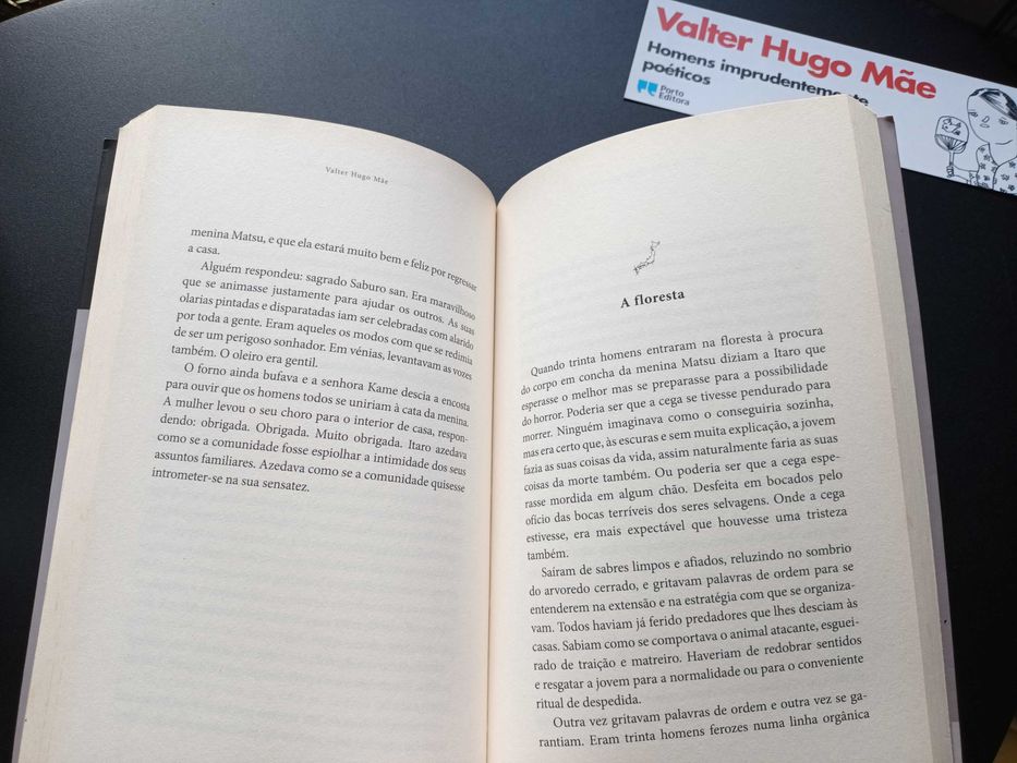 "Homens Imprudentemente Poéticos" por Valter Hugo Mãe - 1ª Edição