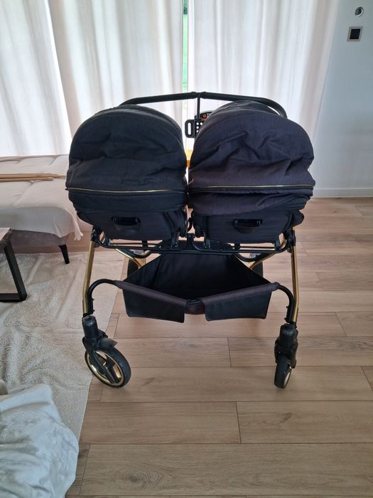 Wózek bliźniaki 3w1