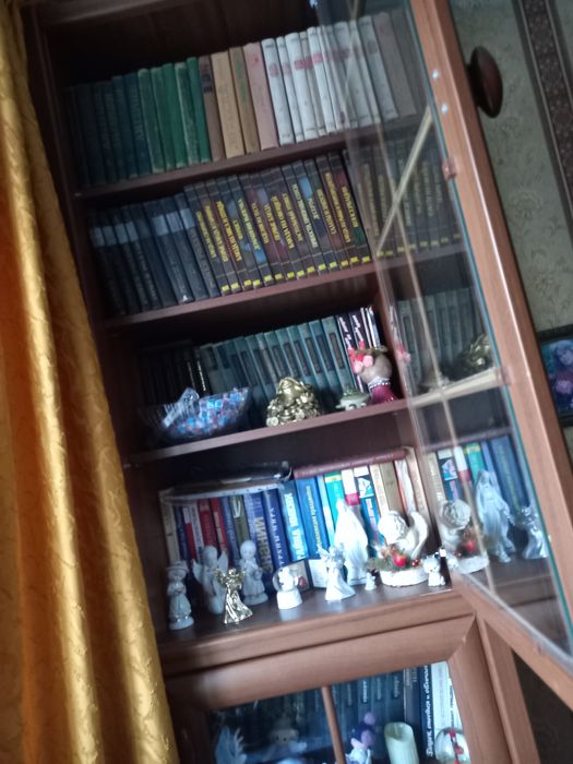 Продам вітрину- шкаф.Можно для кніг , але для посуди.