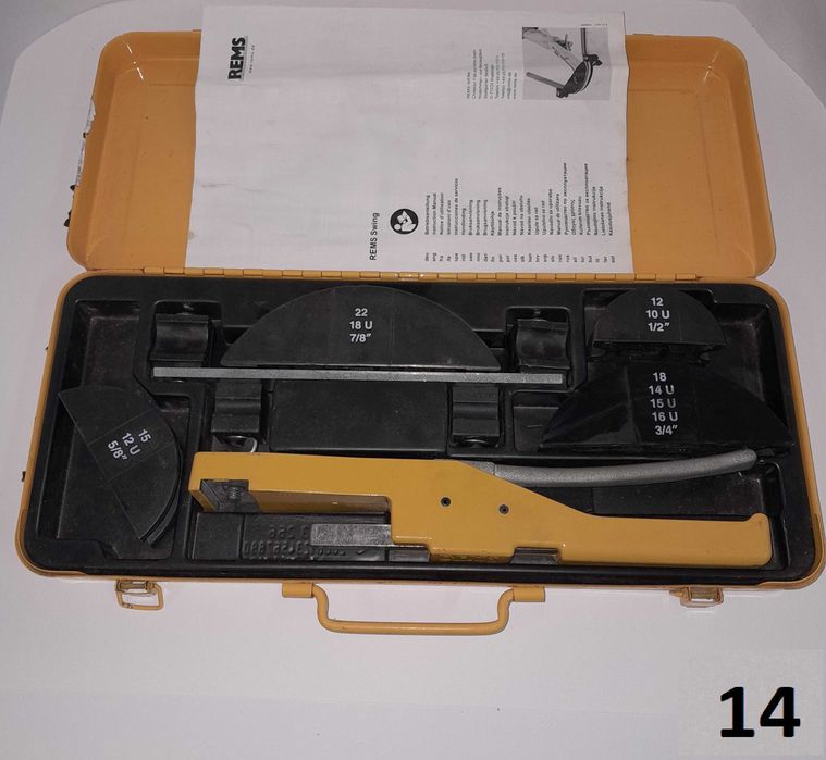 Rems Swing Set 153025 R. Dobrador de tubos.