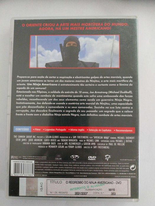 Regresso Ninja Americano