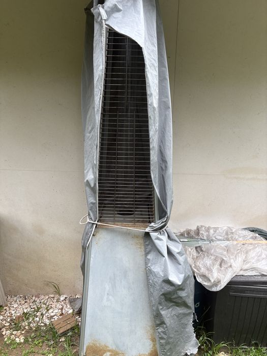 Aquecedor de jardim a gaz