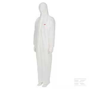 Kombinezon ochronny, roz. 3XL EU: 62, biały, 3M