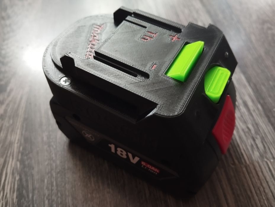 Адаптер перехідник акумулятор Bosch Pro 18V на інструмент Makita