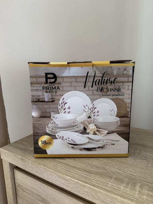 Serwis obiadowy Prima Deco Nature&Classic 18 szt.