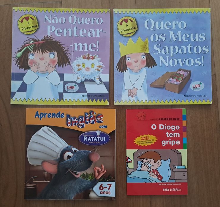 Livros infantis e atividades