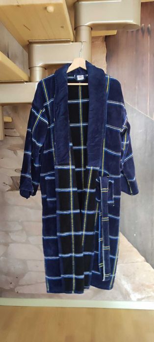 Szlafrok męski - ciepły, frotte